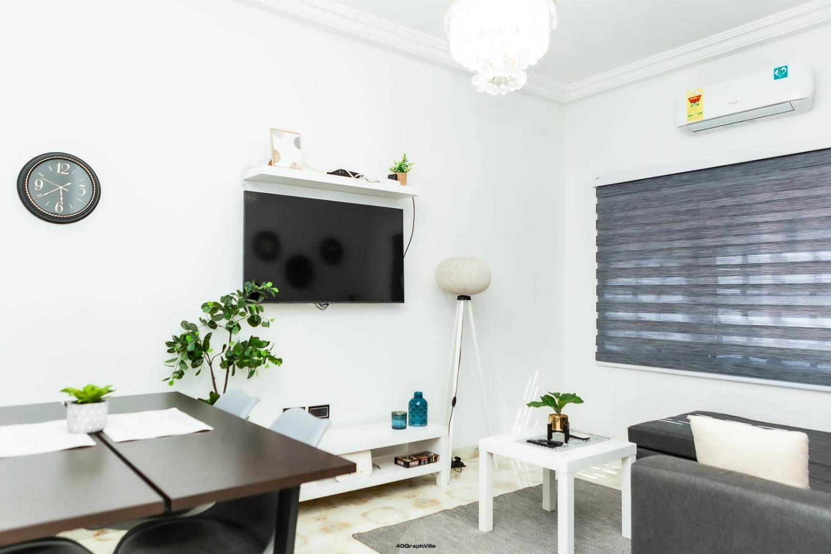 Stylish East Legon Apartment - Ac, Wi-Fi, Netflix Akkra Exterior foto