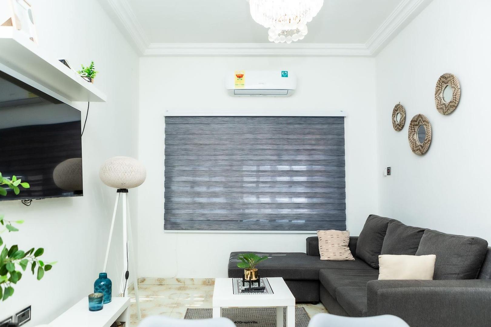 Stylish East Legon Apartment - Ac, Wi-Fi, Netflix Akkra Exterior foto